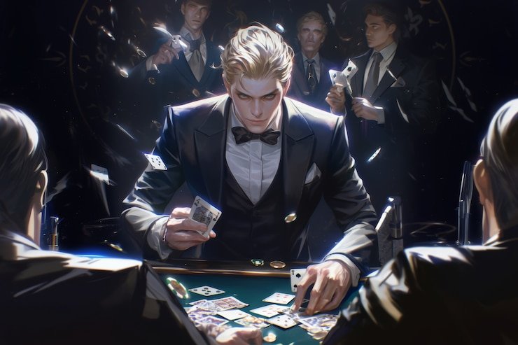 Pemain menikmati sesi permainan casino digital dengan tampilan elegan dan mudah diakses
